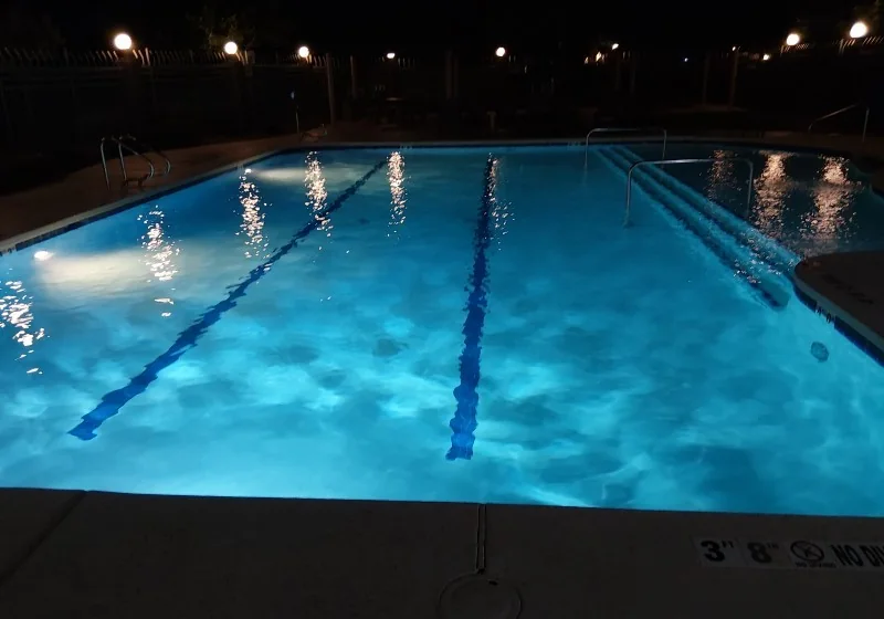 Fresh & Clear job Lap pool, ready for evening swim