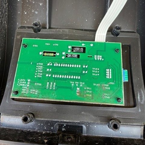 Heater control board replacement by Fresh & Clear Pool Service