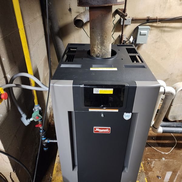 Commercial heater installation by Fresh & Clear Pool Service
