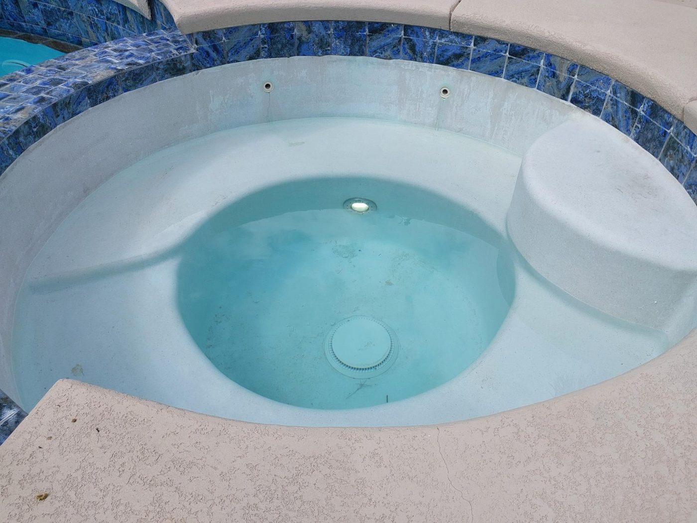 Spa with a new LED light