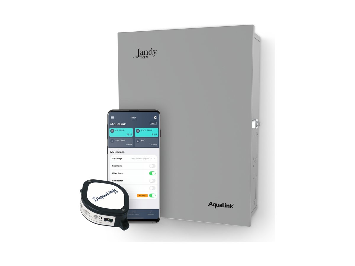 Jandy AquaLink RS pool automation with iAquaLink app